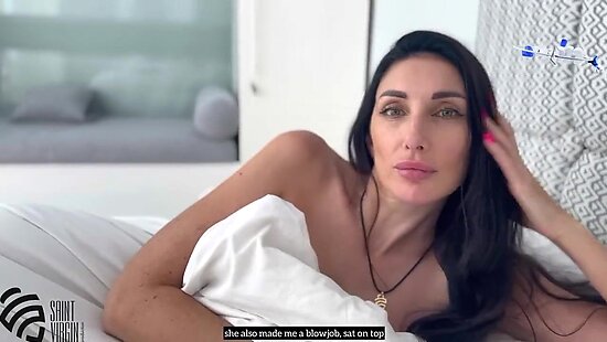 Русская мачеха с бодуна сосет член пасынка шантажиста